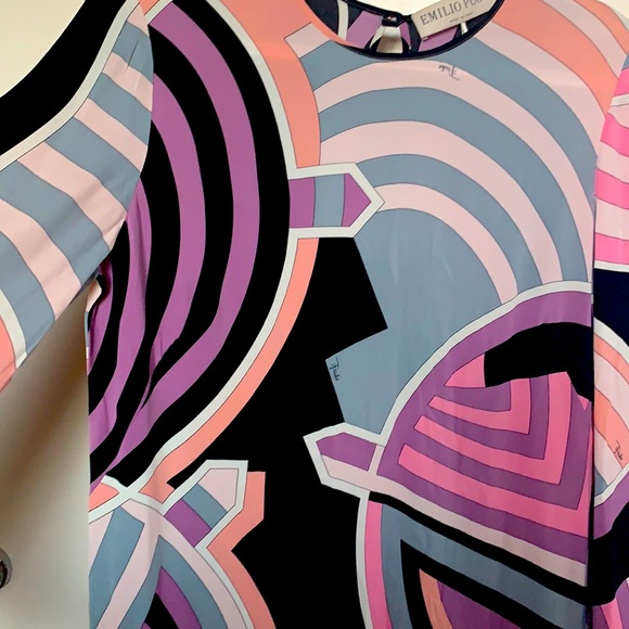 Emilio Pucci Silk mini dress - Picture 1 of 5
